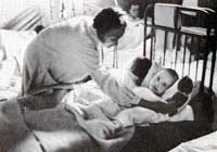 Детский госпиталь в Ленинграде, 1941 г.